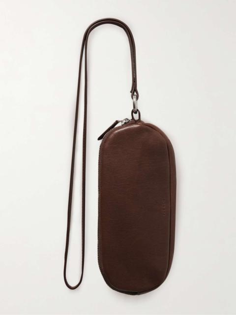 The Row Leather Sunglasses Case