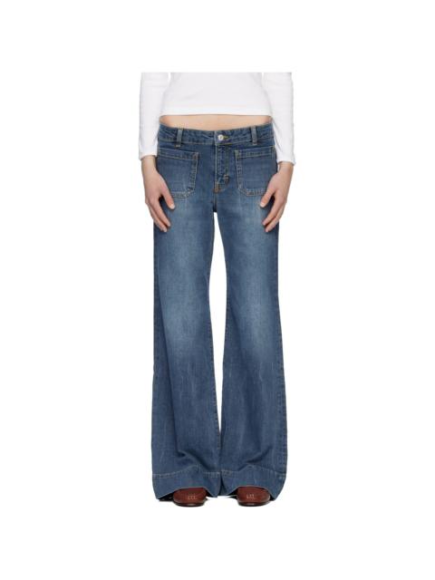 JEANERICA Blue St Monica Low Jeans