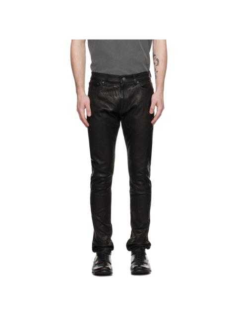 Black Cast 2 Leather Pants