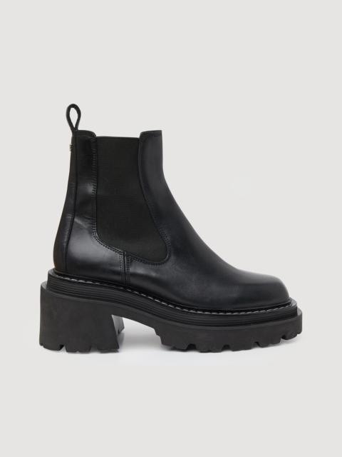 Sandro Chelsea ankle boots