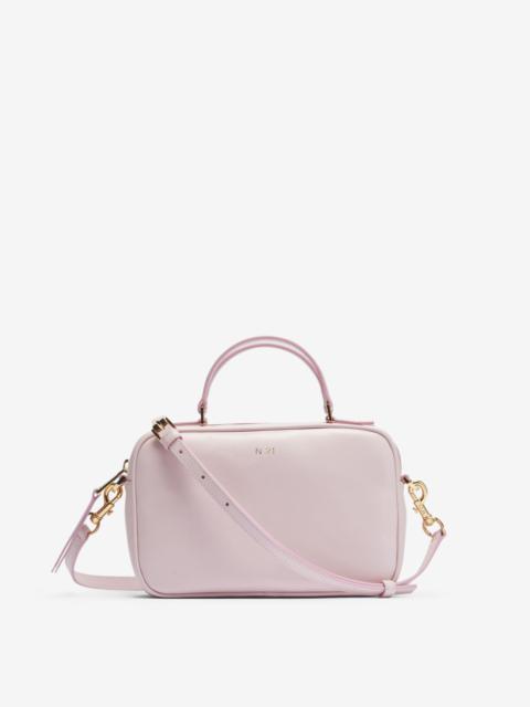 N°21 MINI BAULETTO LEATHER SHOULDER BAG