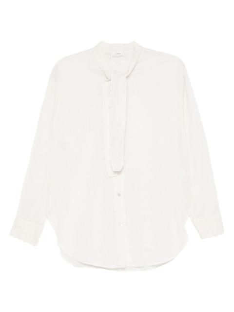 forte_forte ruffled shirt