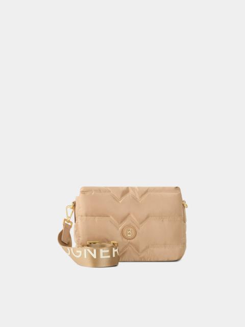 BOGNER Shoulder bag Wallis Tessuto Bar in Beige