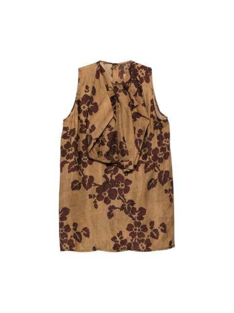 UMA WANG Teet printed top