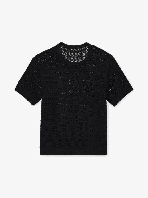 M.M.LaFleur Sina Top - Crochet Knit