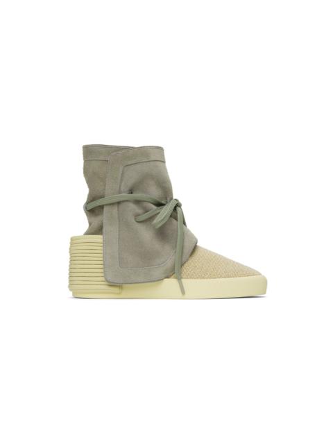 Fear of God Gray Moc High Sneakers