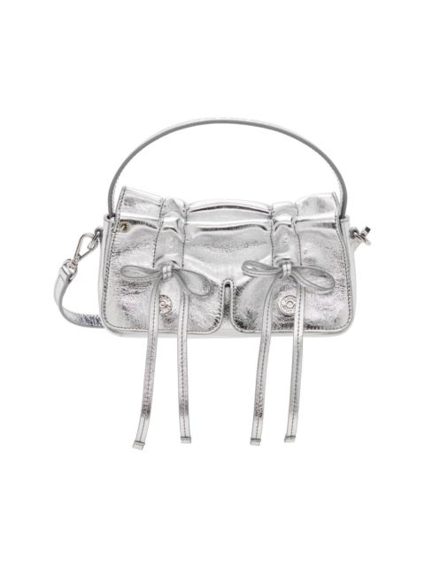 Acne Studios Silver Multipocket Micro Metallic Bag