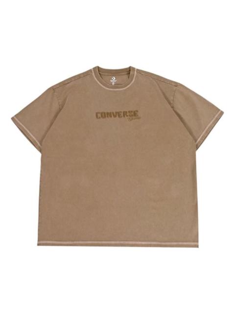 Converse Converse Skateboard Wash Tee 'Light Brown' 10026164-A01