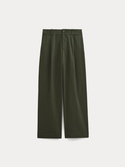 EVERLANE WIDE-LEG TROUSER IN BUTTERSMOOTH