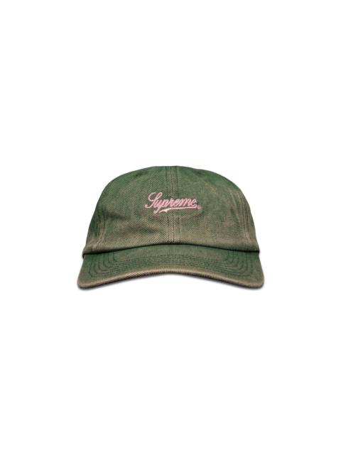 Supreme Washed Twill 6-Panel 'Green'