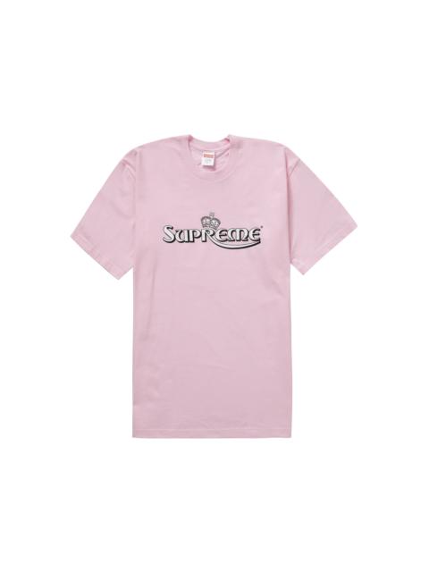 Supreme Crown Tee Light Pink