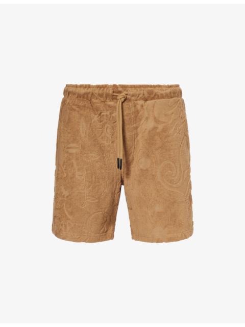 OAS Porto Devore Cotton-Blend Shorts