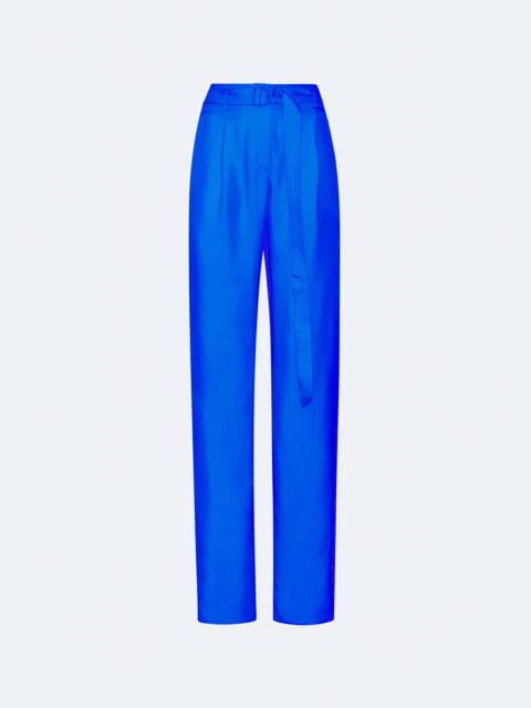 LAPOINTE Silky Twill Belted Pant