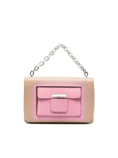 BALENCIAGA chain-link flap shoulder bag