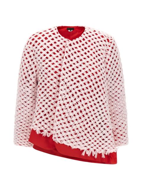 Comme Des Garçons Tulle Weave Blazer