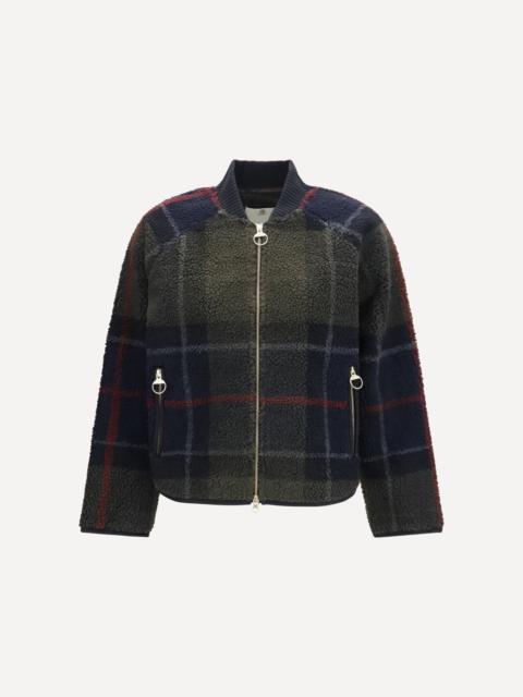 Barbour Kirklees tartan fleece Jacket