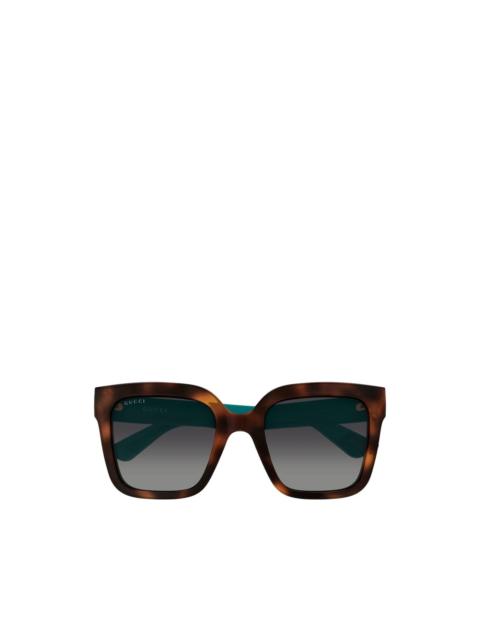 GUCCI Interlocking G square-frame sunglasses