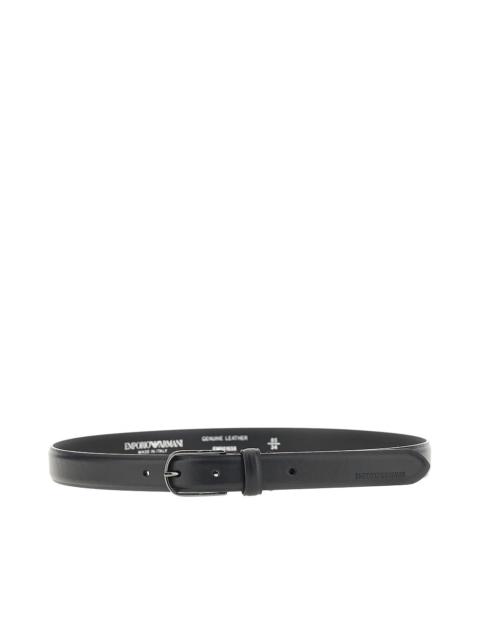 EMPORIO ARMANI LEATHER BELT