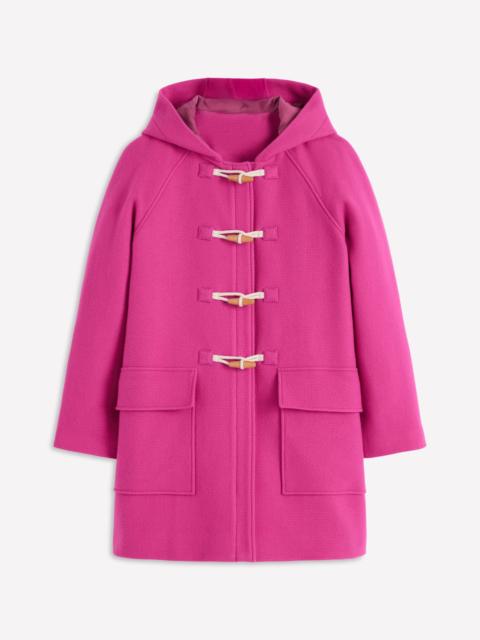 BODEN Swing Duffle Coat-Pink Peony