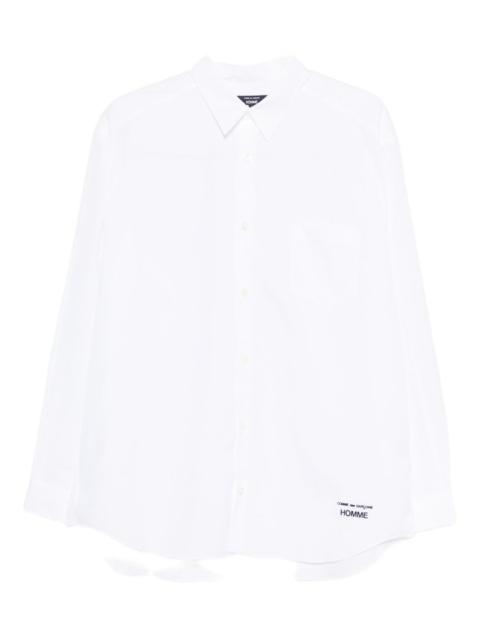 Comme des Garçons SHIRT cotton collar shirt
