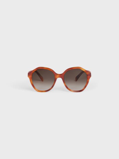 Oversized S201 sunglasses in Acetate