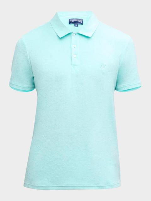 Vilebrequin Men's Organic Terry Polo Shirt
