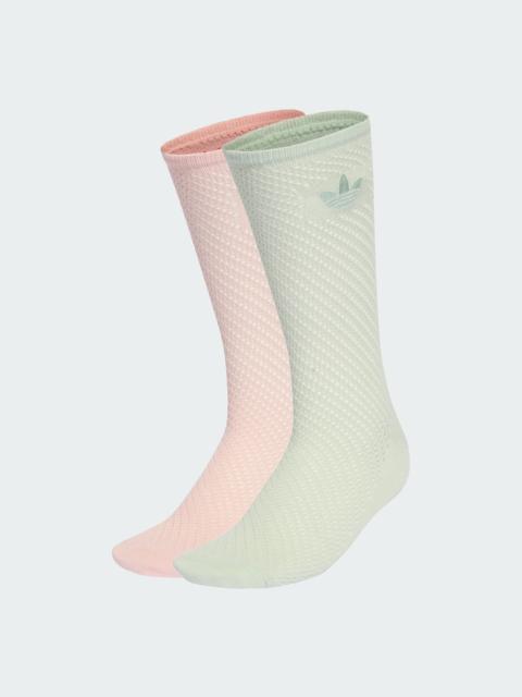 adidas CROCHET CREW SOCKS 2 PAIRS