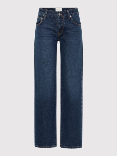 ST. AGNI 90s Low Rise Jeans - Dark Indigo