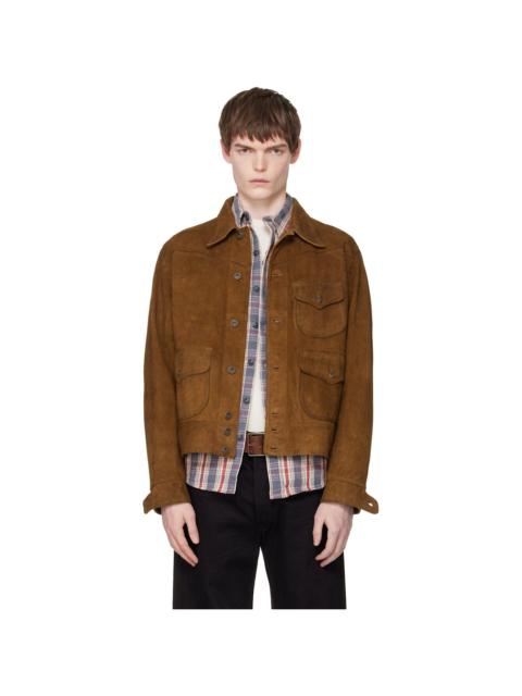 RRL by Ralph Lauren Tan Roughout Suede Jacket