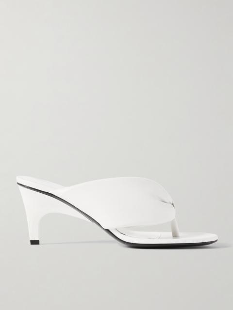 THE ATTICO Rem Padded Leather Mules