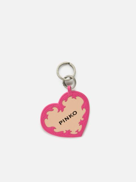 PINKO PINKO HEART KEYRING CHARM