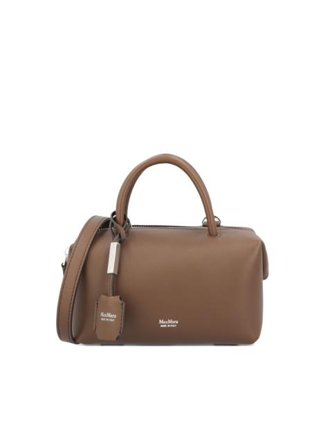 Max Mara Holdalls padlock-detail leather tote bag