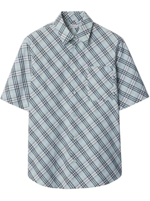 Burberry check-pattern shirt