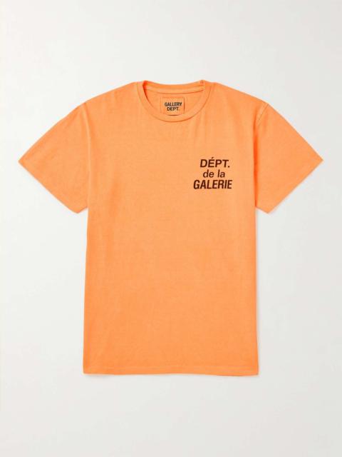 GALLERY DEPT. Logo-Print Cotton-Jersey T-Shirt