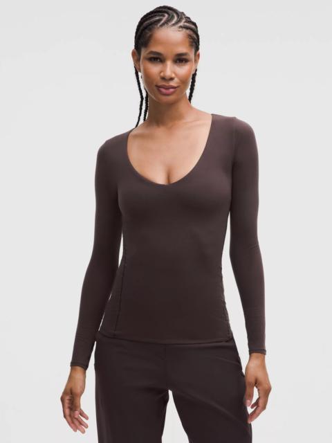 lululemon Wundermost Ultra-Soft Nulu V-Neck Long-Sleeve Shirt