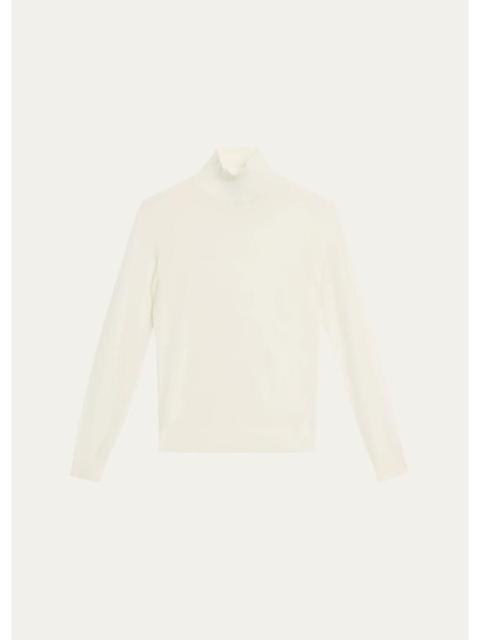 Theory Mockneck Merino Wool Sweater