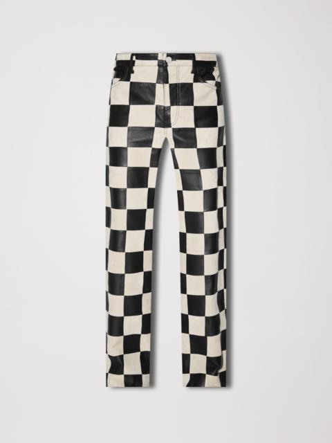 AMIRI CHECKER 5 POCKET BAGGY PANT