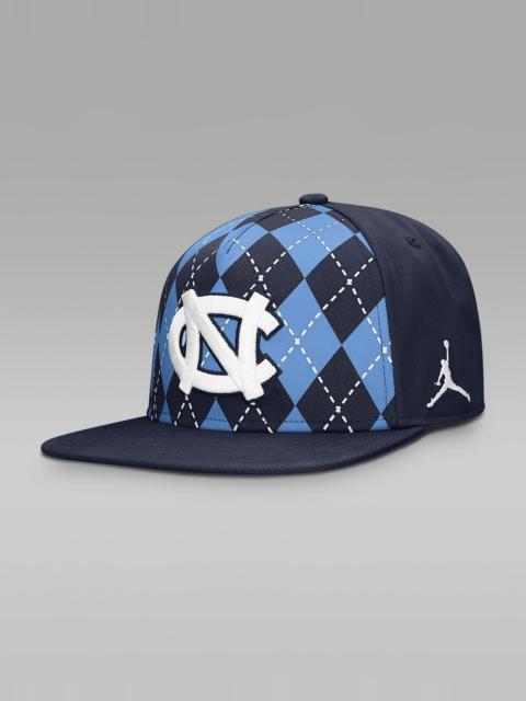 Jordan North Carolina Pro Argyle Men's Jordan Brand College Adjustable Hat