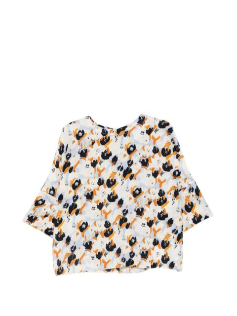 Marni floral-pattern blouse