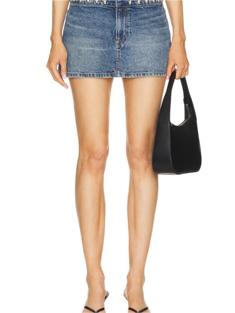 GRLFRND Adela Low Rise Mini Skirt