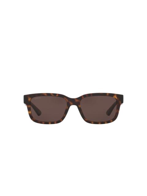 GUCCI rectangle-frame sunglasses