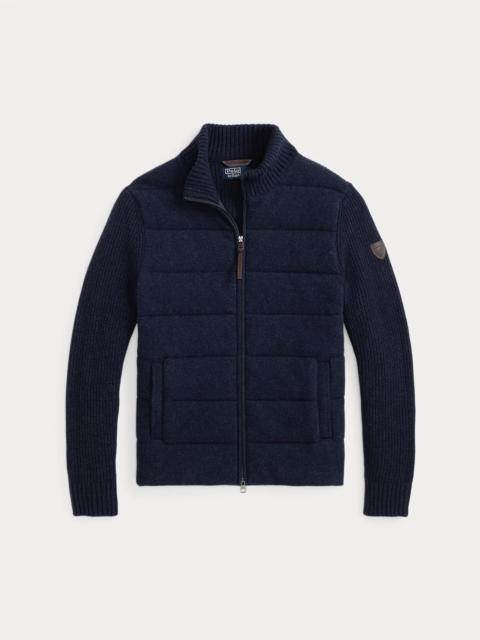 Polo Ralph Lauren Wool-Cashmere Full-Zip Sweater