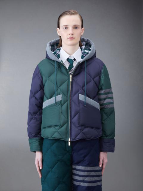 Thom Browne Ultralight Nylon Tech Down Patch Pocket Jacket