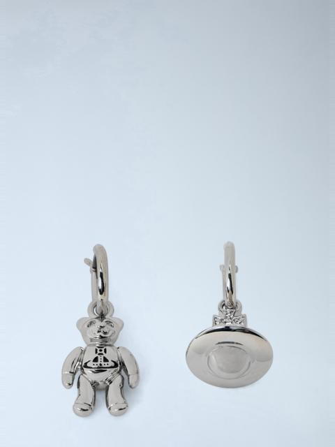 Vivienne Westwood Ruby Small Hoop Earrings