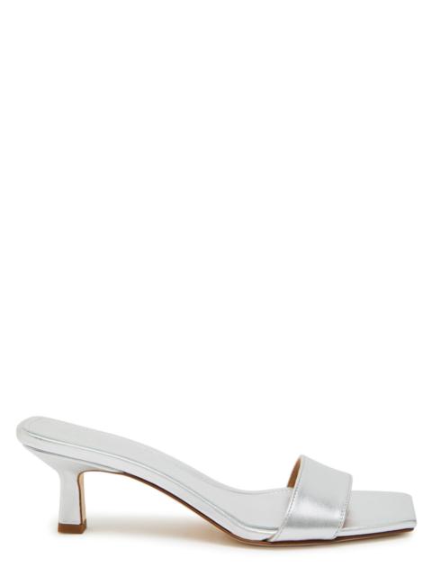 Aeyde Aeyde Gilly 55 Metallic Nappa Sandals