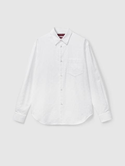 GUCCI GG Oxford cotton shirt