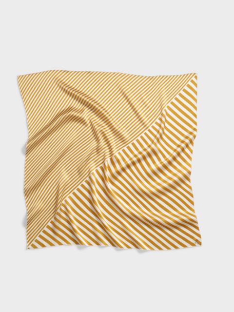 rag & bone Gia Striped Italian Silk Scarf