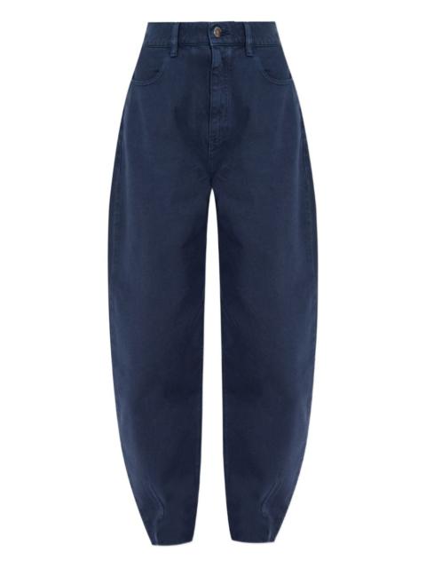 EMPORIO ARMANI logo-plaque jeans