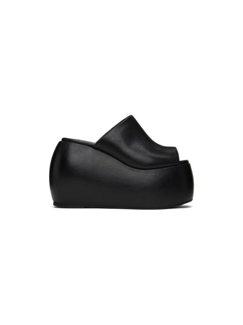 SIMONMILLER Black Bubble Platform Sandals