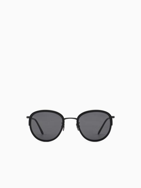 GIORGIO ARMANI MEN’S SQUARE SUNGLASSES